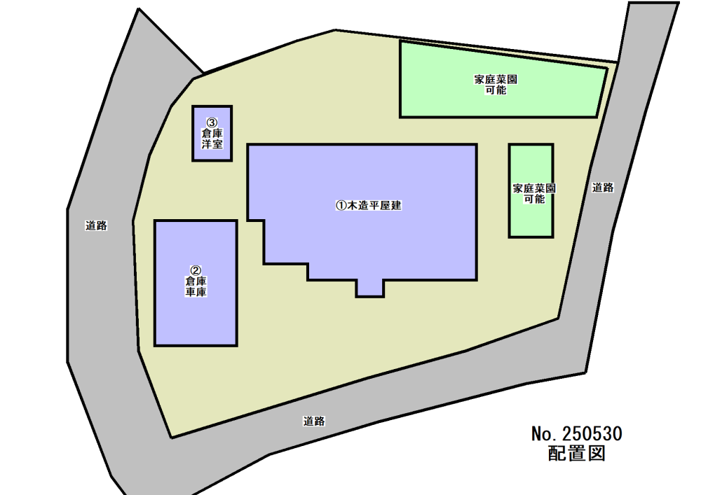 【川南町】売家-車庫倉庫付・平屋物件(No.250530) 4